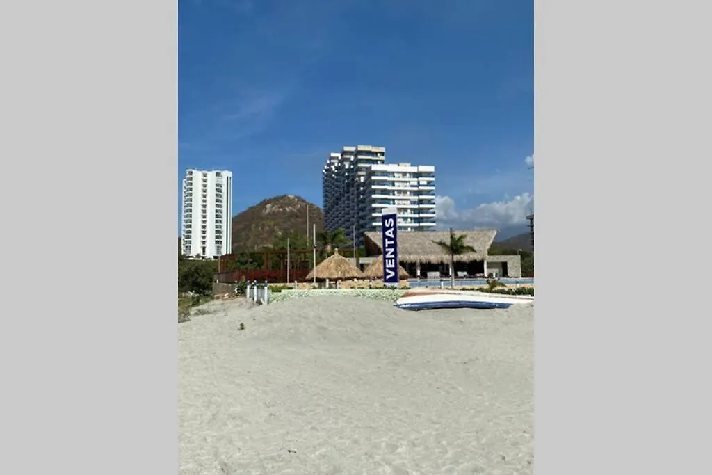아파트 Samaria Club De Playa! Salida Directa Al Mar! Pozos Colorados, Diversion Para Ninos Y Grandes 산타마르타